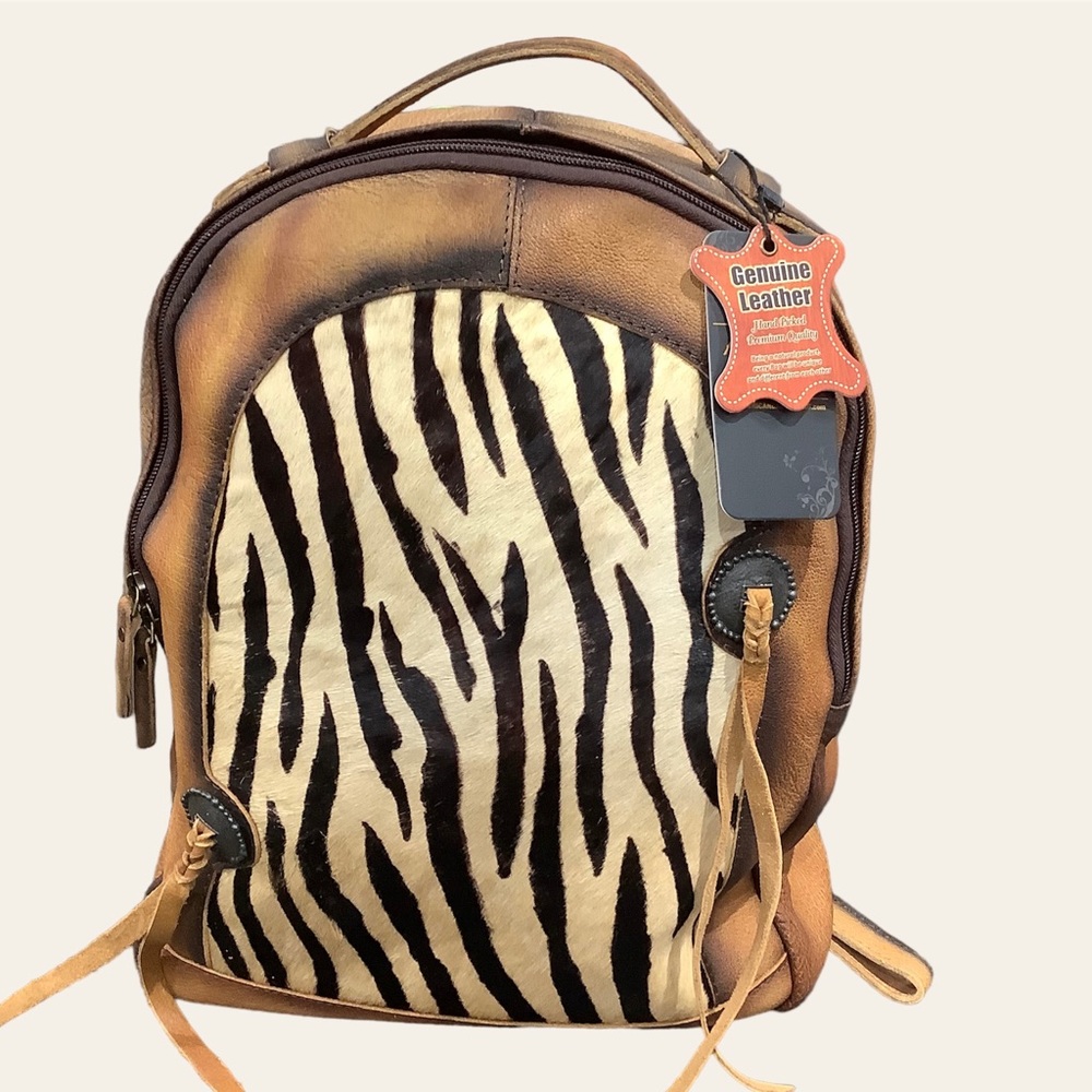 NWT American Darling Hide & Leather Backpack